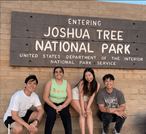 techie members at Joshua Tree National Park